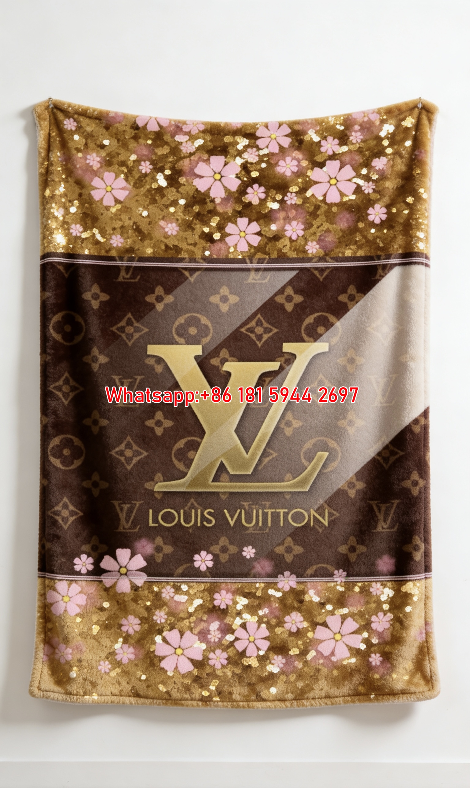 LV Floral Gold LV Cherry Blossom Monogram IMG_3325